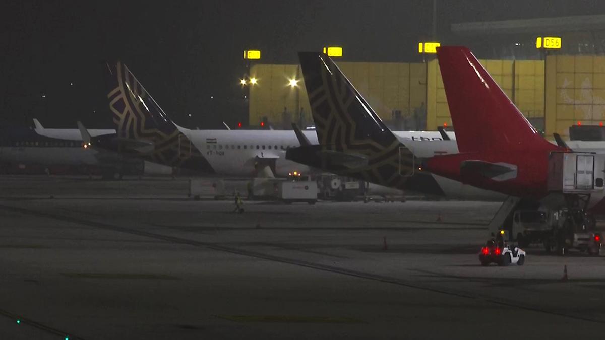 Delhi and Chennai Airport